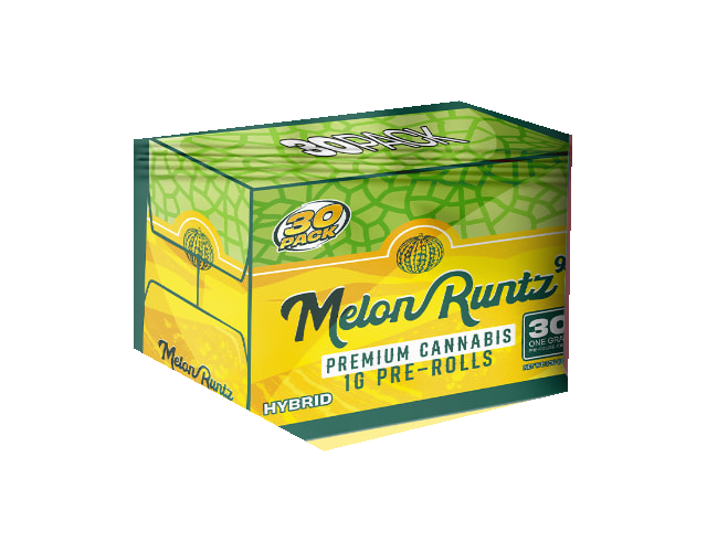 Melon Runtz pre-roll box