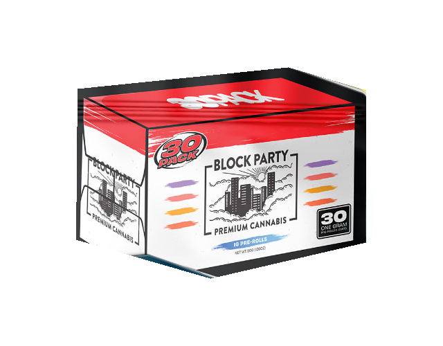 Bloc Party 30PACK pre-roll carton